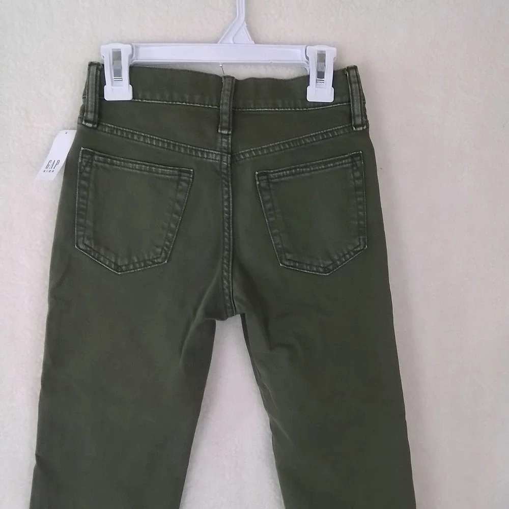 GAP Kids Slim Fit‎ Jeans Boy's Size 6 in Green Denim